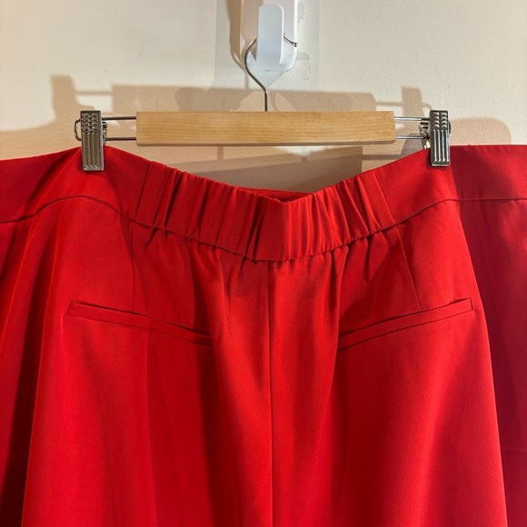 EVER NEW Sz 18 Nylah Pleated Front Elastic Wait Back Wide Leg Trouser Pants NEW - Picture 6 of 11